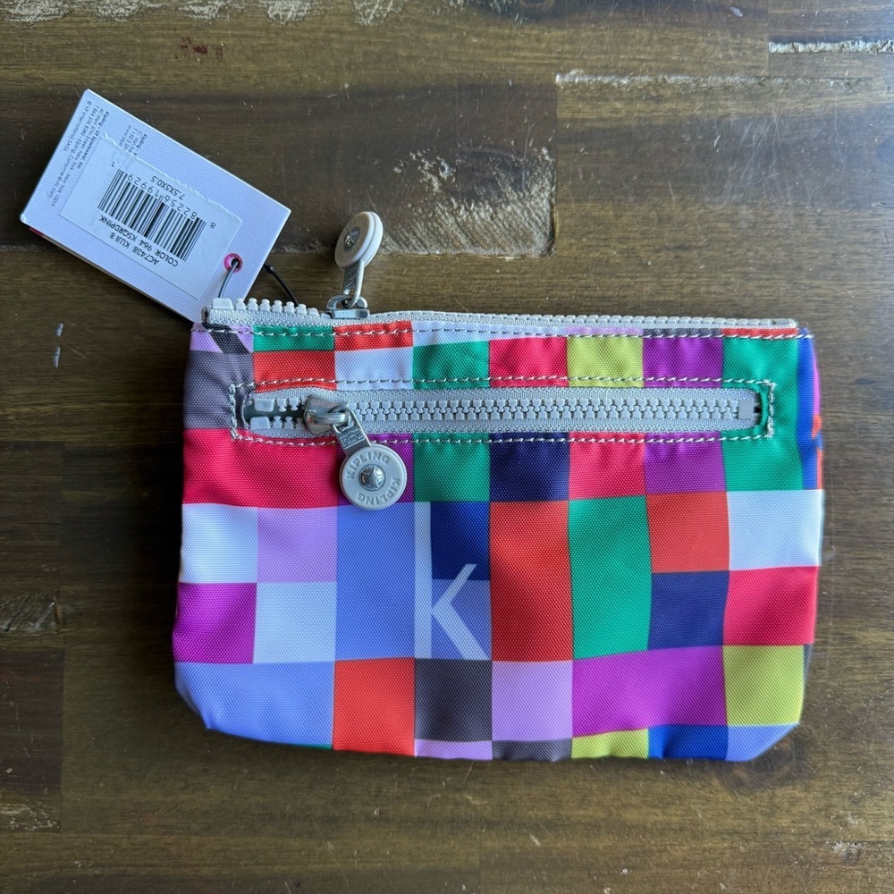 Kipling Multicolor Pouch with Zipper - Picture 2 of 6